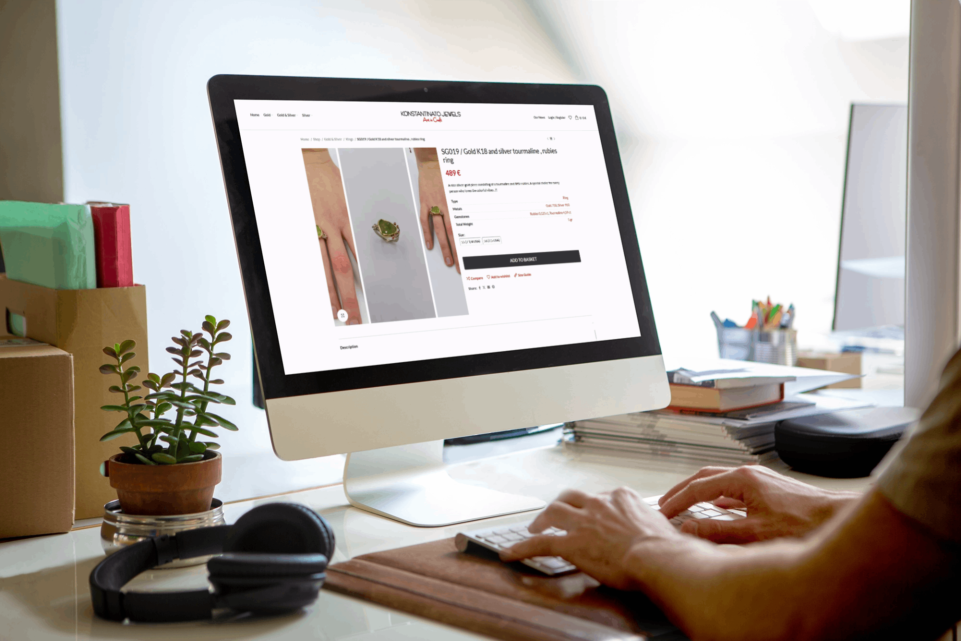 konstantinato.com - Konstantinato Isolated Devices Mockup 3d rendering - HERMIT - Bespoke Web Experiences
